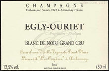 Load image into Gallery viewer, Champagne EGLY-OURIET Blanc de Noir Vieilles Vignes Grand Cru NV (750mL)
