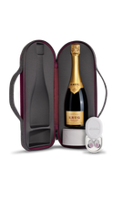 Load image into Gallery viewer, KRUG ⎮ DEVIALET Cocoon ( 1x 750mL KRUG Grande Cuvée 170ème Édition with DEVIALET 'Gemini' KRUG Lover Edition Earbuds in a isothermal carrying case)