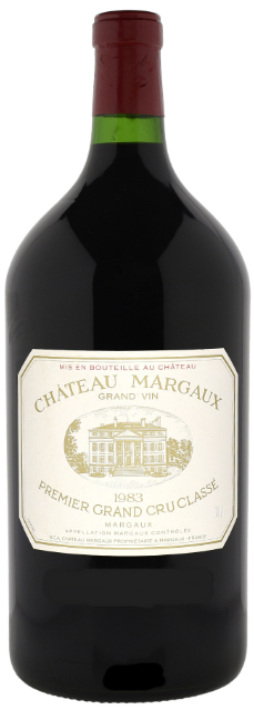 Chateau MARGAUX Margaux 1983 (3000mL, Jeroboam) – The Moomba Wine Shop