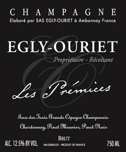 Load image into Gallery viewer, Champagne EGLY-OURIET 'Les Premices' Brut NV (750mL)