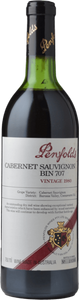 PENFOLDS South Australia 'Bin 707' Cabernet Sauvignon 1980 (750mL)