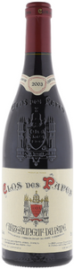 CLOS DES PAPES Chateauneuf-du-Pape Rouge 2003 (750mL)