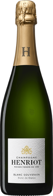 Champagne HENRIOT Blanc Souverain Blanc de Blancs NV (750mL)