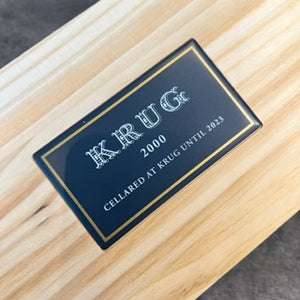 KRUG Vintage 2000 (750mL, with wooden gift box, ex-Maison)