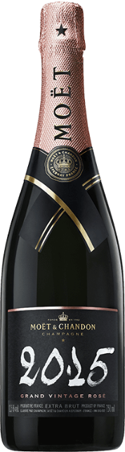 MOËT & CHANDON Grand Vintage Extra Brut Rose 2015 (750mL)