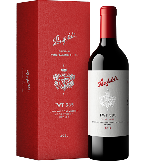 PENFOLDS Bordeaux 'Bin 585' FWT Cabernet Merlot Petit Verdot 2021 (750mL with gift box)