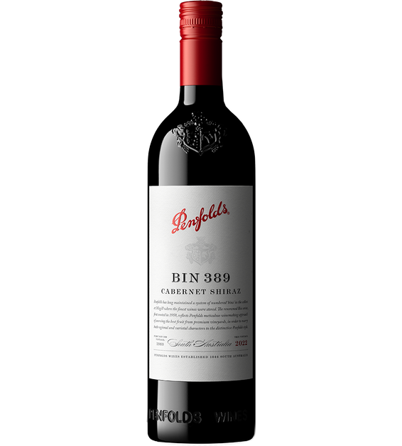 PENFOLDS 'Bin 389' Cabernet Shiraz 2022 (750mL)