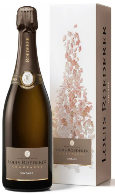 Champagne LOUIS ROEDERER Brut Vintage 2015 (750mL with gift box)