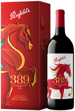 Load image into Gallery viewer, PENFOLDS 'Bin 389' Cabernet Shiraz 2023 Year-of-Horse Limited Edition (1500mL, Magnum with gift box)

