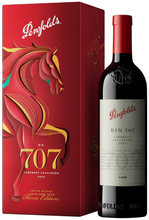 Load image into Gallery viewer, PENFOLDS South Australia 'Bin 707' Cabernet Sauvignon 2023 Year-of-Horse Limited Edition (750mL with gift box)
