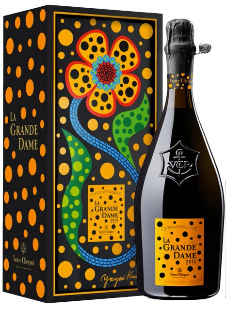 Champagne VEUVE CLICQUOT La Grande Dame Brut 2012  Yayoi Kusama Édition (750mL, with gift box)