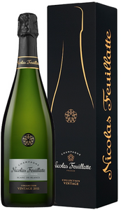 Champagne NICOLAS FEUILLATTE Collection Vintage Blanc de Blancs 2015 (750mL with gift box)