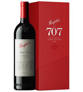 PENFOLDS South Australia 'Bin 707' Cabernet Sauvignon 2019 (750mL with gift box)