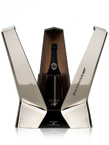 BOLLINGER Limited Edition Moonraker 2007 with crystal ice bucket  (1500mL, Magnum)