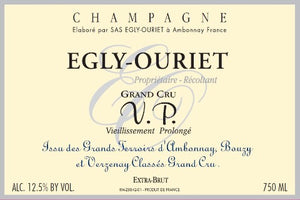 Champagne EGLY-OURIET Grand Cru 'VP' Extra Brut NV  (750mL)
