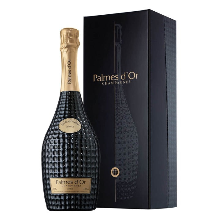 Champagne NICOLAS FEUILLATTE Palmes d'Or Brut 2008 (750ml with gift box)